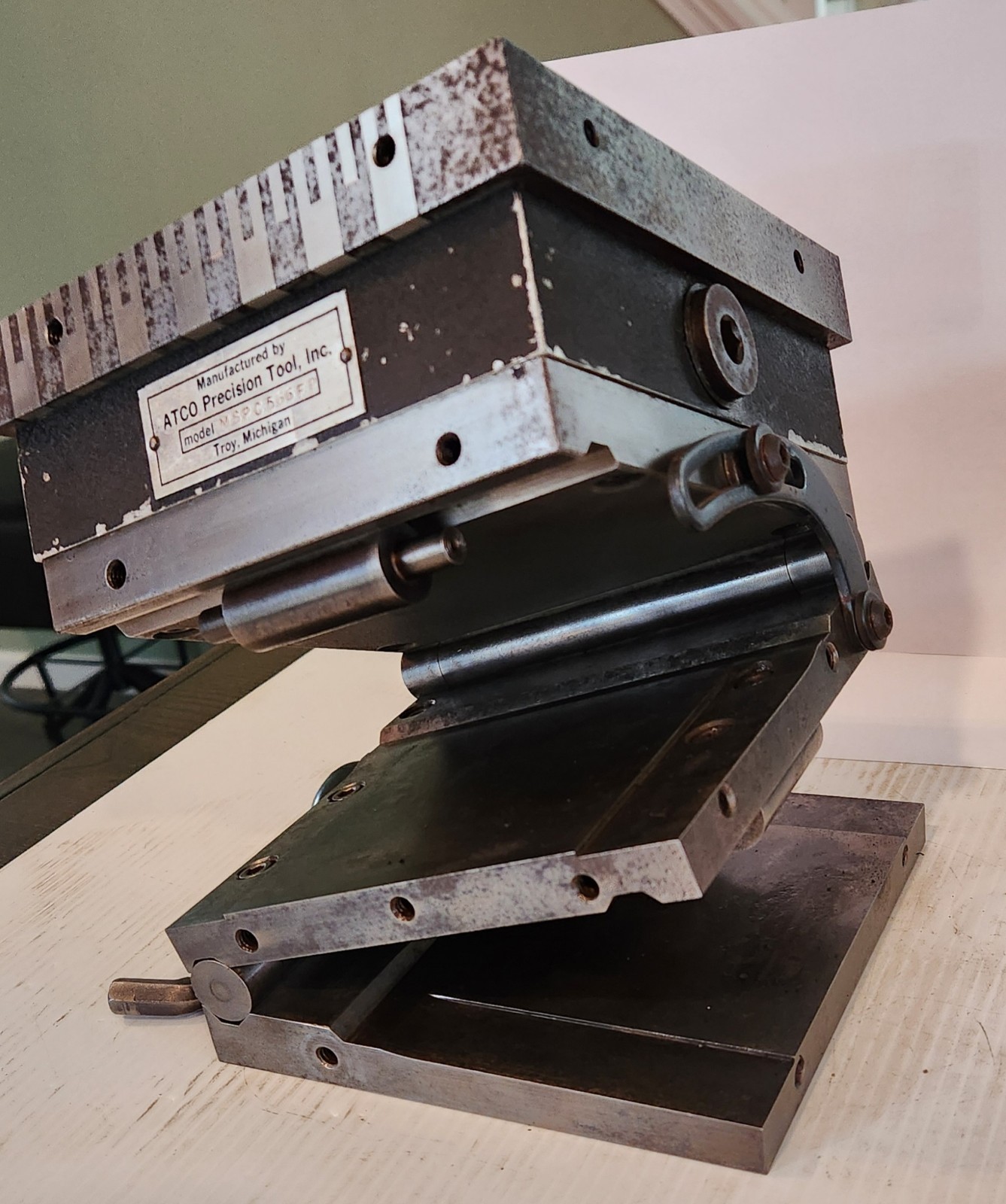 ATCO PRECISION TOOL MSPC566FP MAGNETIC SINE PLATE