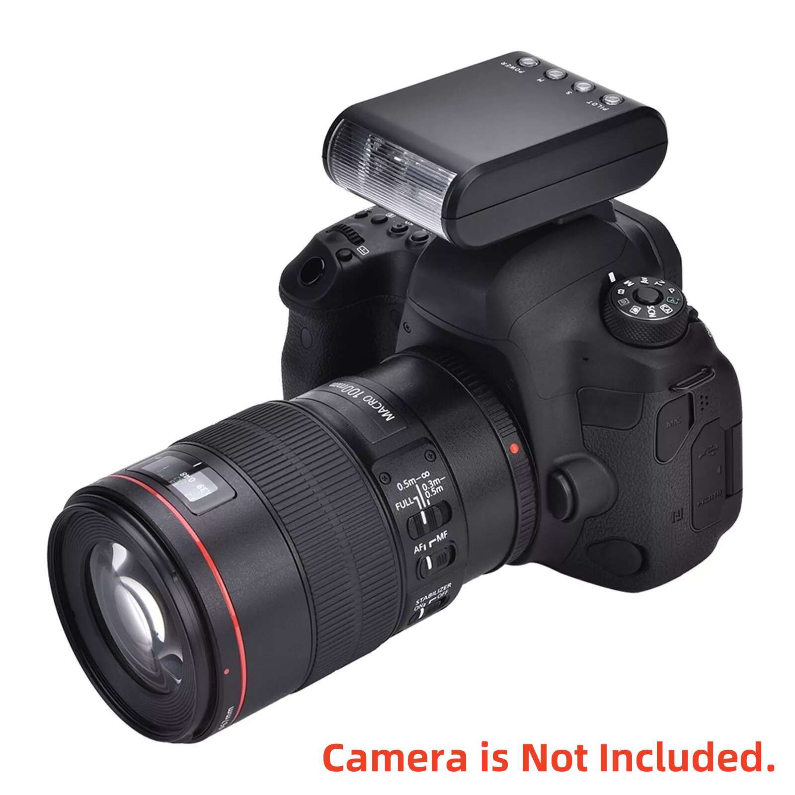 Mini Digital On Camera Hot Shoe Mount Flashlight For DSLR Cameras Accessories
