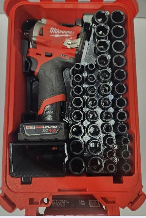 Milwaukee GEN1 M12 Stubby Impact 3/8" 2554Packout Compact Insert [Insert only]