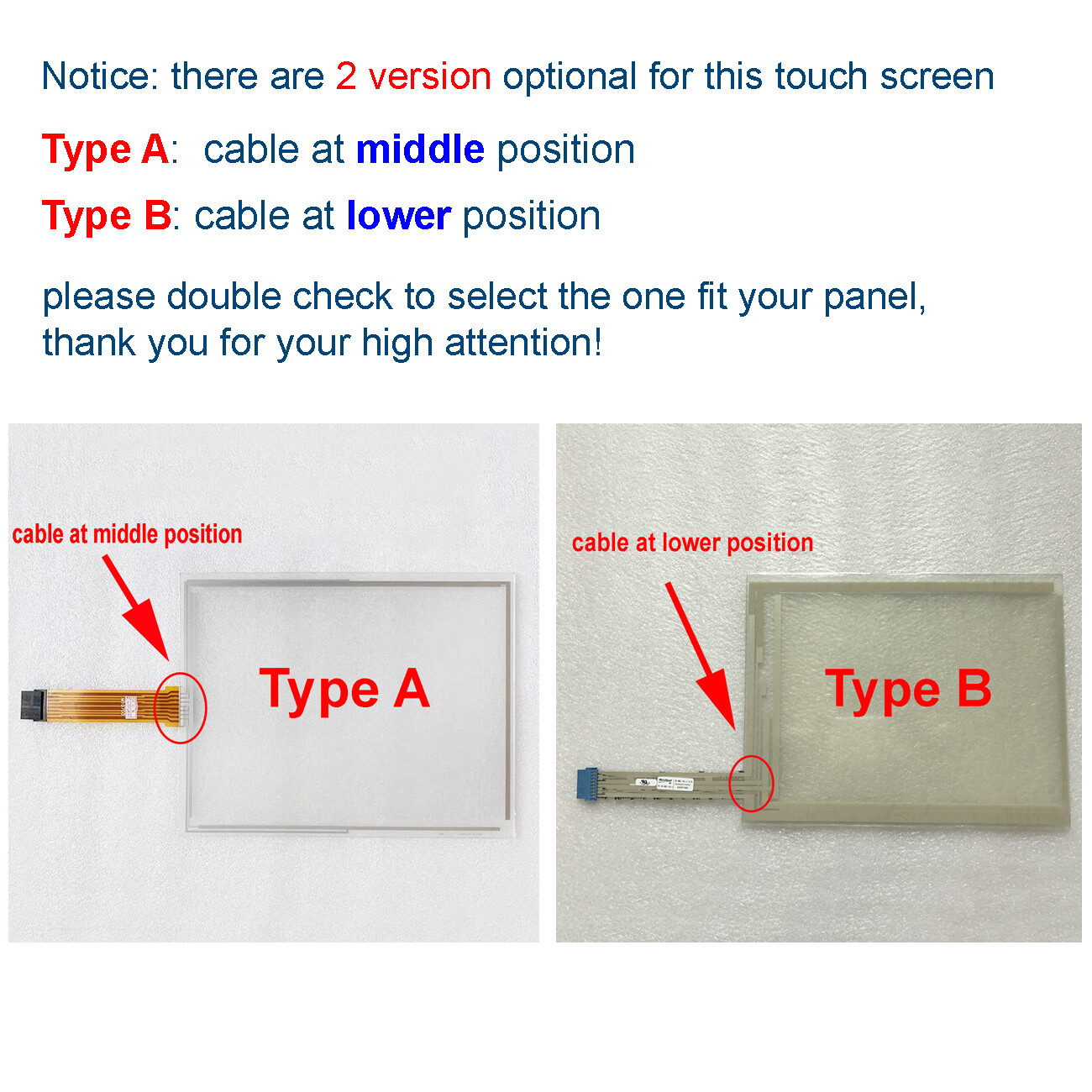 New Original Replacement Touch Screen Glass Panel for RES-10.4-PL8 DTFP # 95646