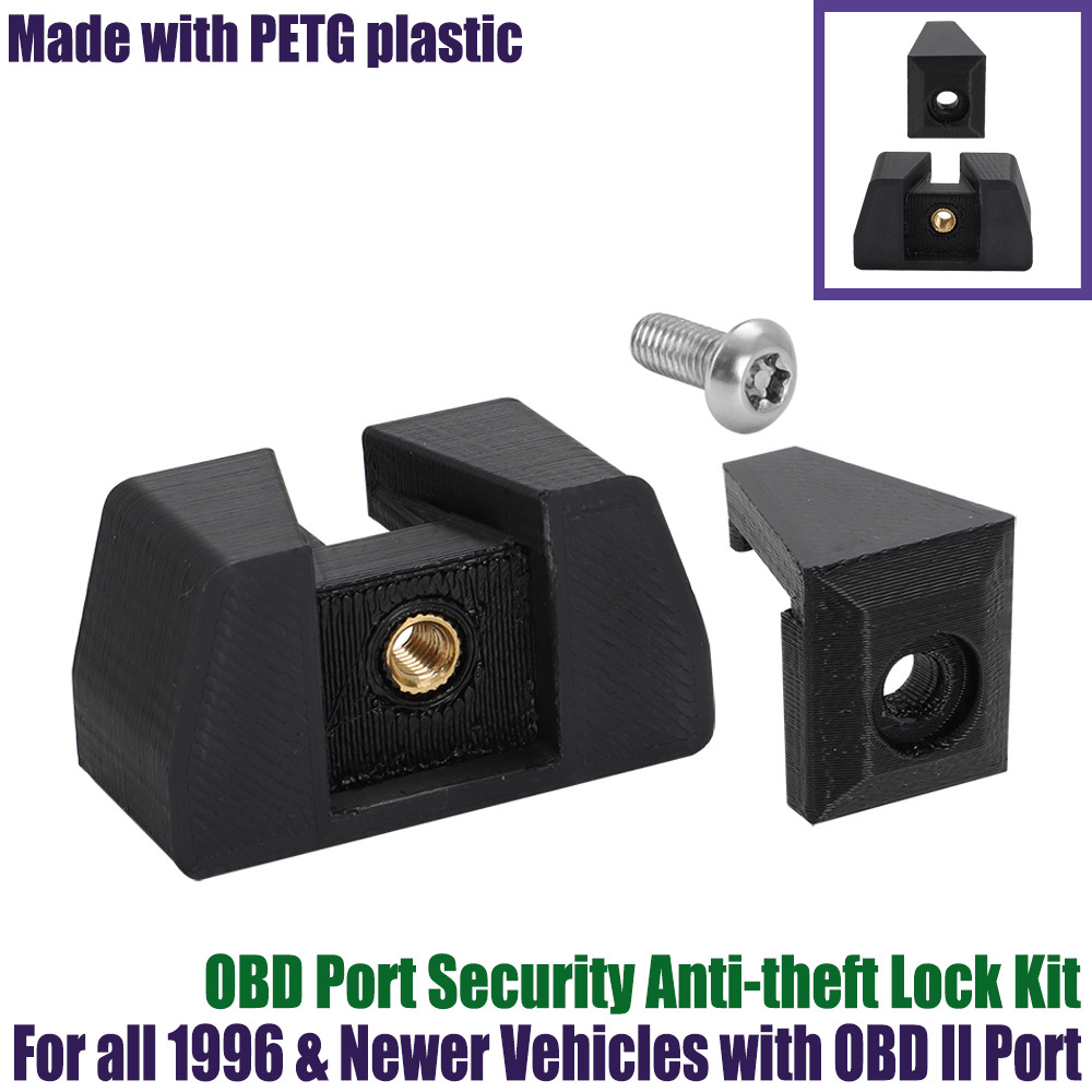 OBD Port Security Anti-theft Lock For all 1996 & newer vehicles with OBD II port