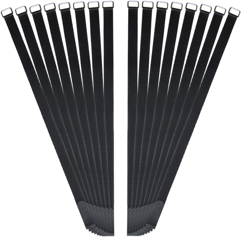 30 Inch Reusable Extend Securing Strap - Fastening Cable Strap - 16 PACK Adjusta