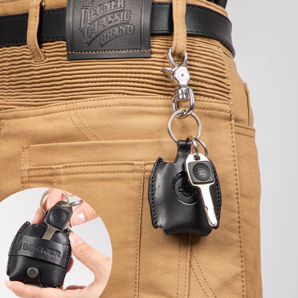 Leather Key Fob Case [K-74]