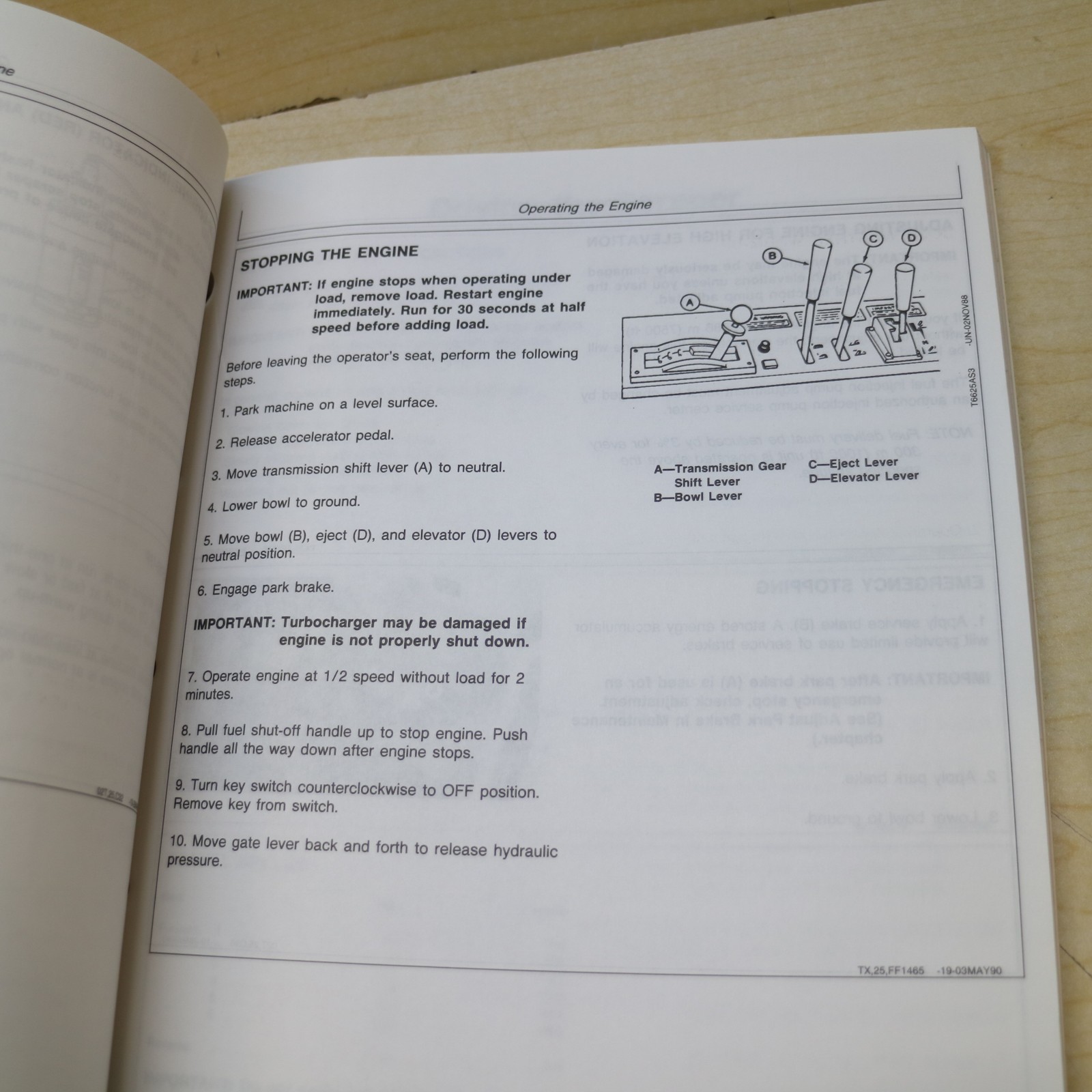 JOHN DEERE 762B PAN SCRAPER Owner Operation Maintenance Manual guide operator