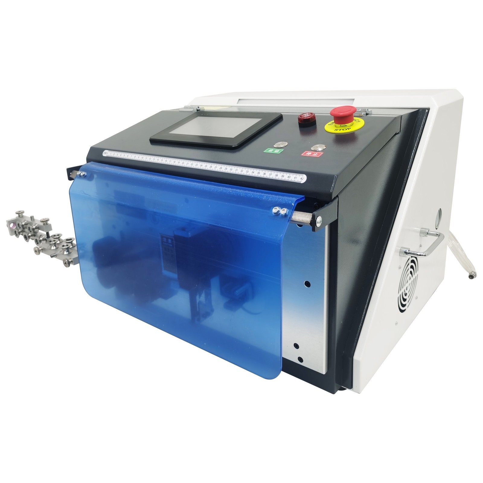 Automatic Computer Wire Stripping Bending Machine 1-16mm² Adjustable 110V 750W