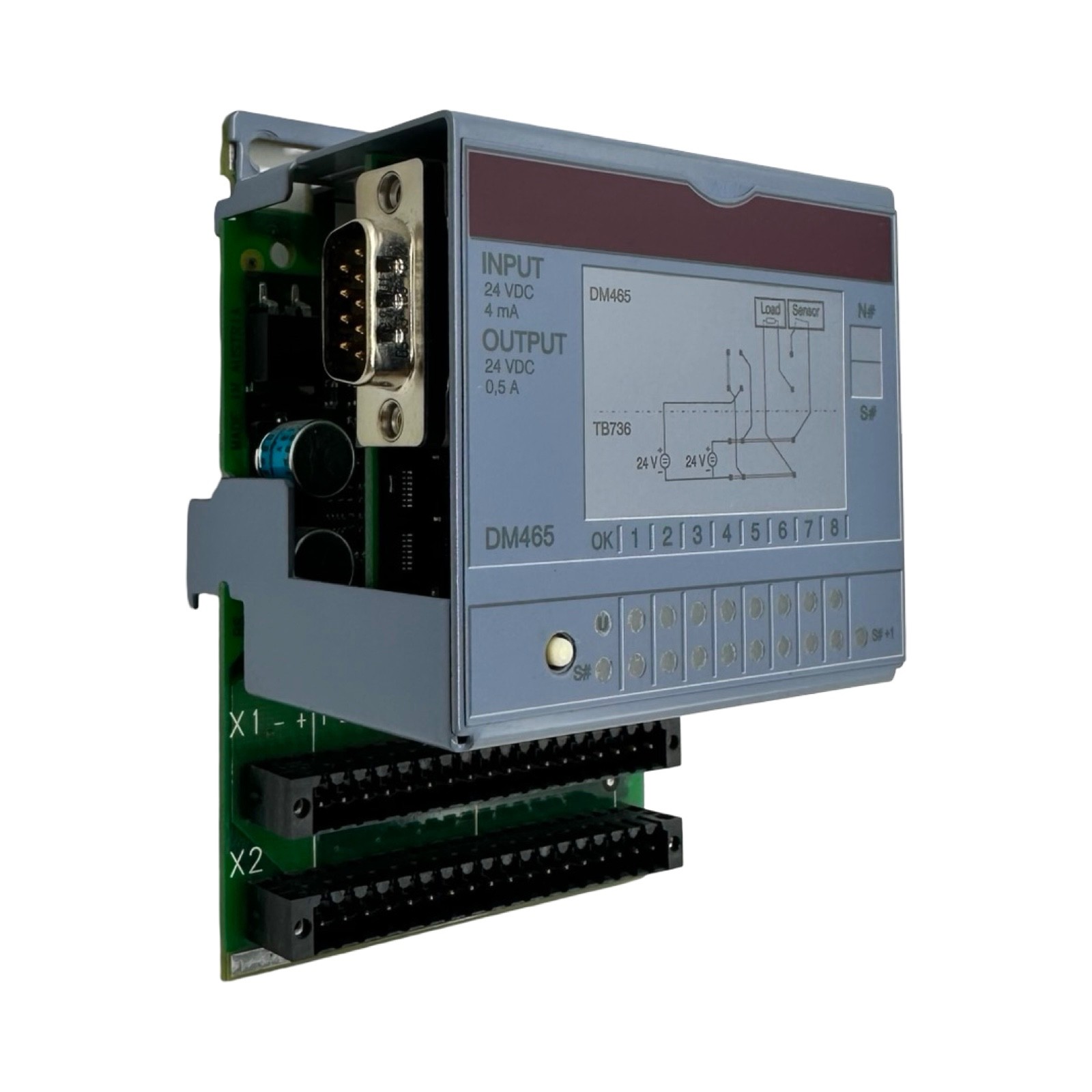 B&R 7DM465.7 DM465 Digital Module 24VDC 0.5A PLC I/O Module Control Unit
