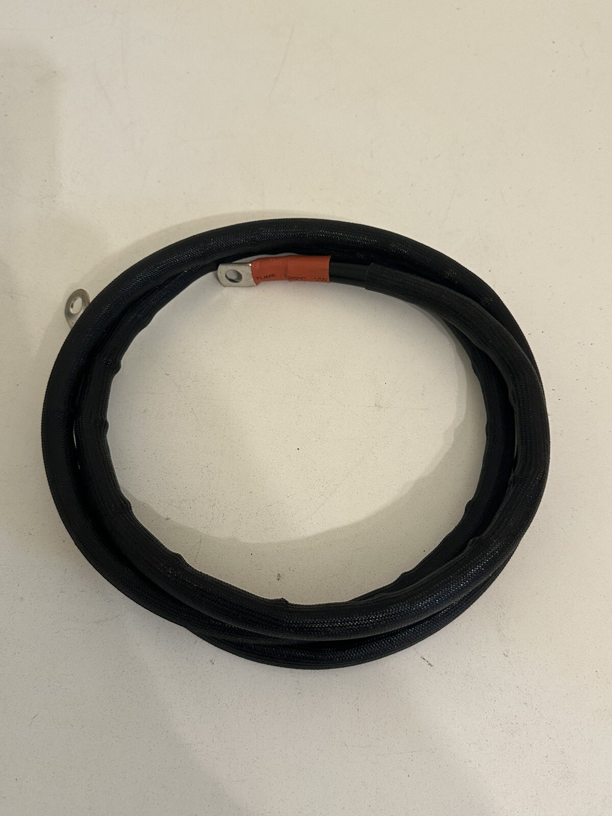 66" x 1/2" Battery Cable for Winch Ground Positive or Other Accessory w/ Sleeve
