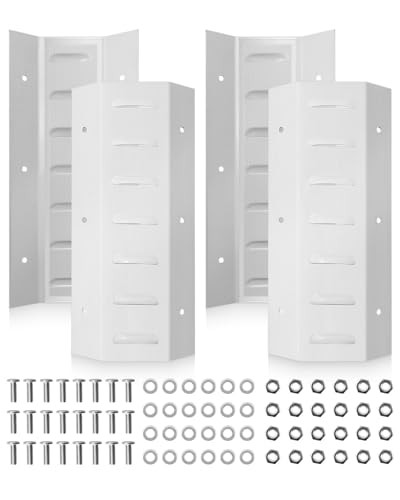 Shipping Container Vent Kit, Galvanized Steel Transportation Container 4 Pack