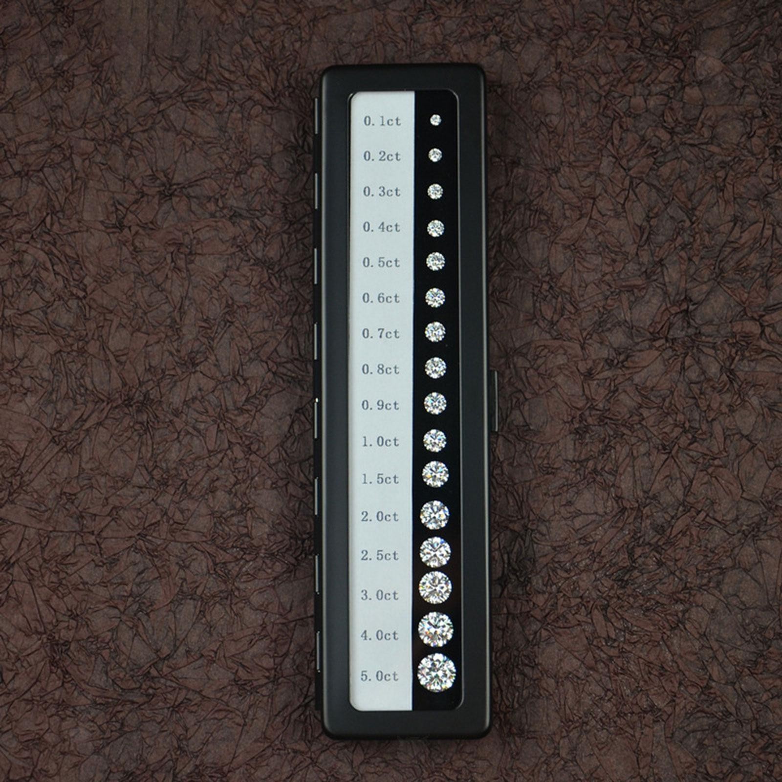 Diamond Color Scale Master Tester Tools Contrast black
