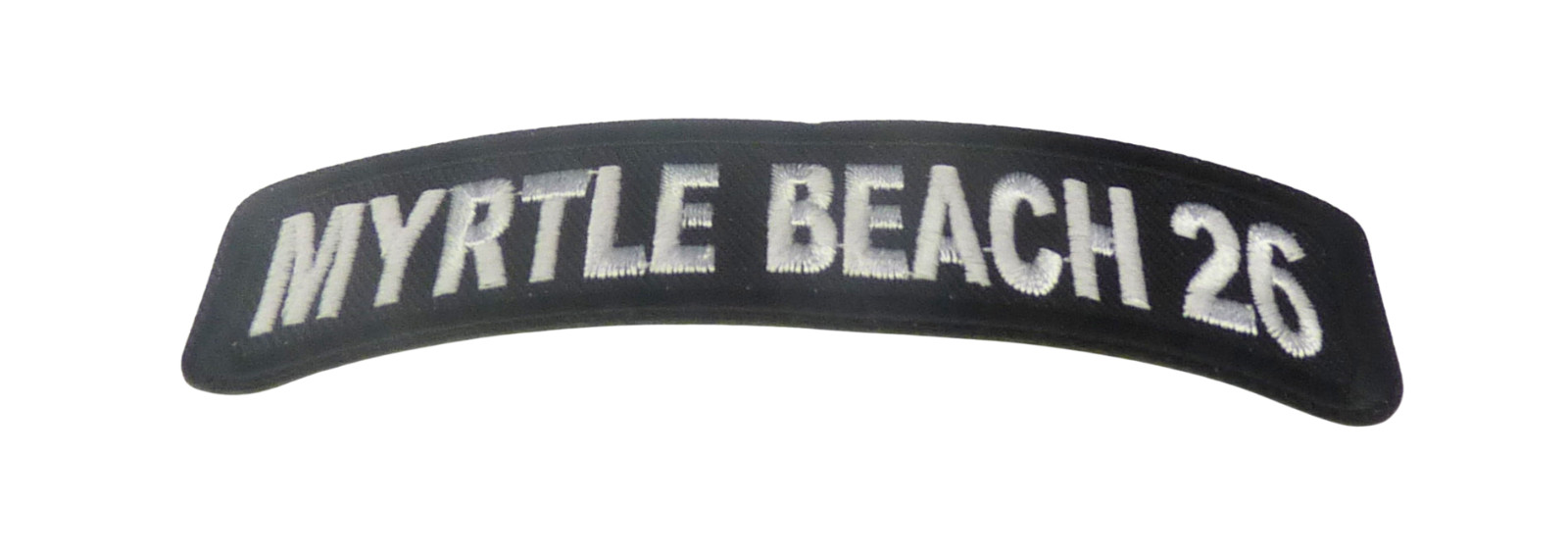 Myrtle Beach 2026 White Top Rocker Event Patch.