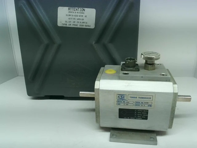 GSE 2220 Torque Transducer 2NM 10,000RPM (w/Kudl-Pak VK192-1010 Case)-New No Box