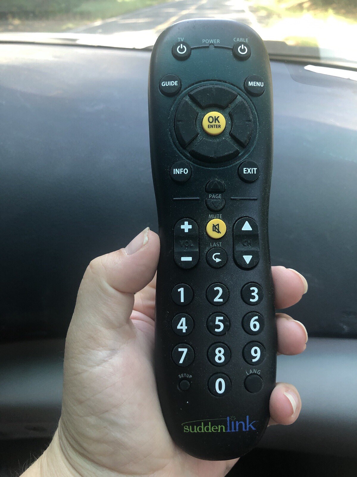 Suddenlink Universal Remote Control Pulse RF Remote URC-2068BC2-R *Untested