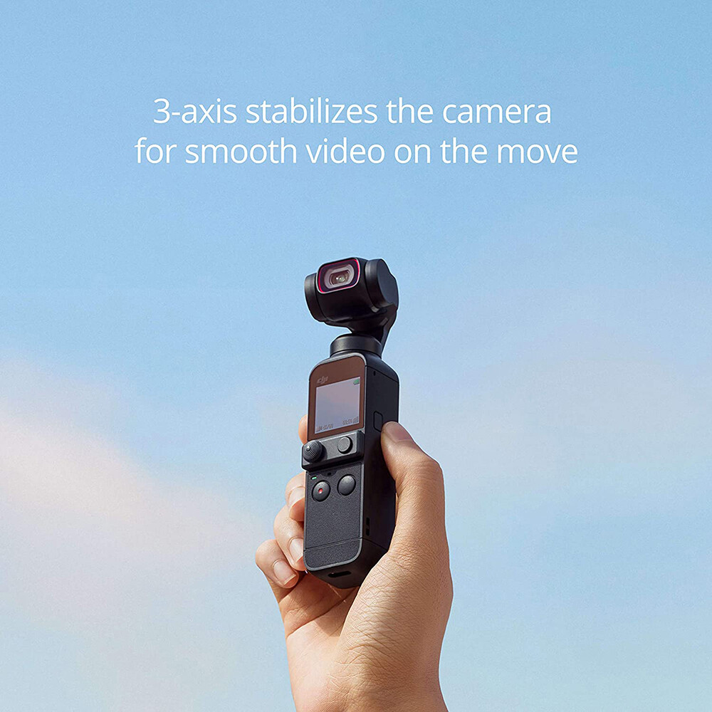 DJI Osmo Pocket 2 Handheld Gimbal Stabilizer 3-Axis 4K Camera English