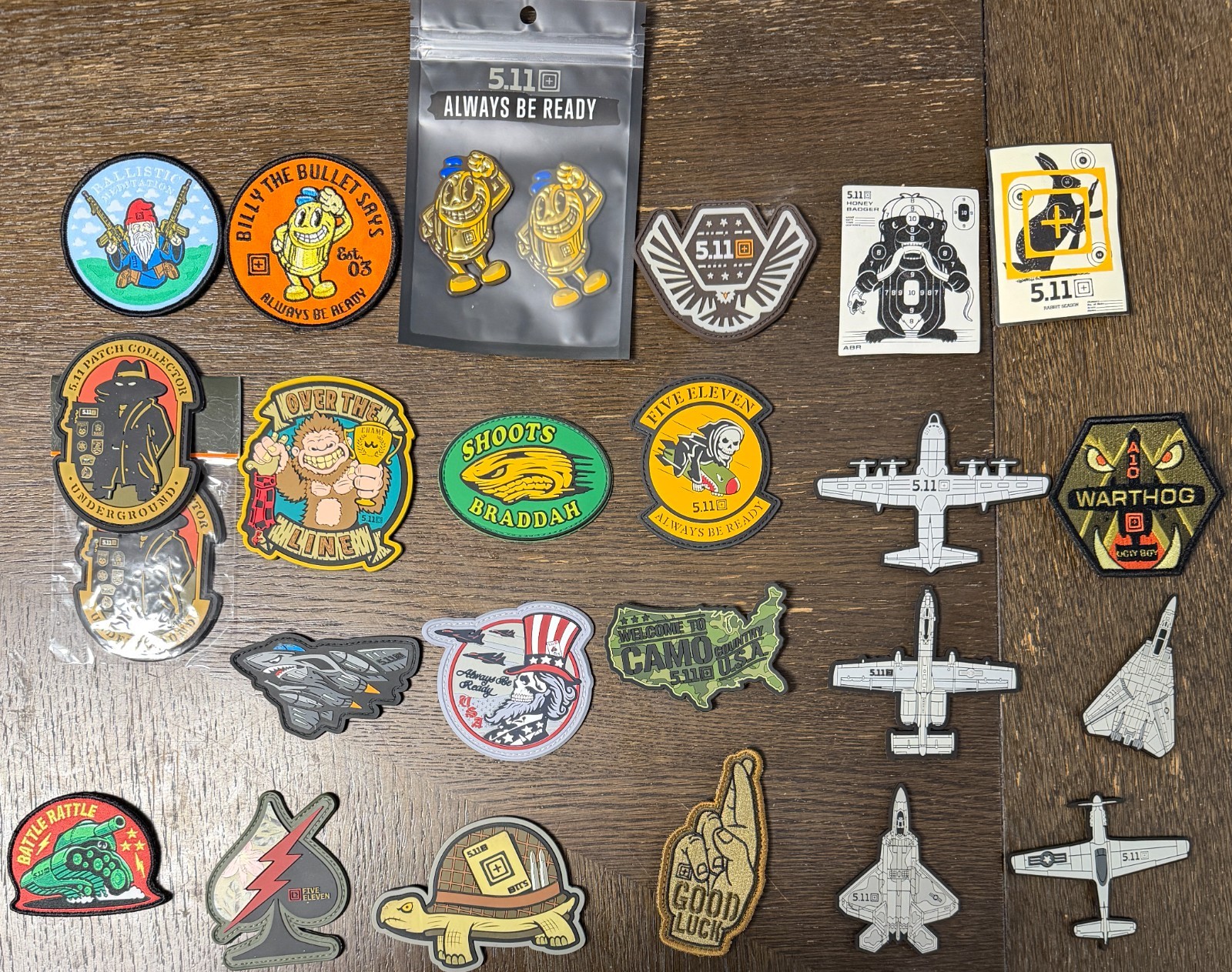 5.11 Tactical Patches