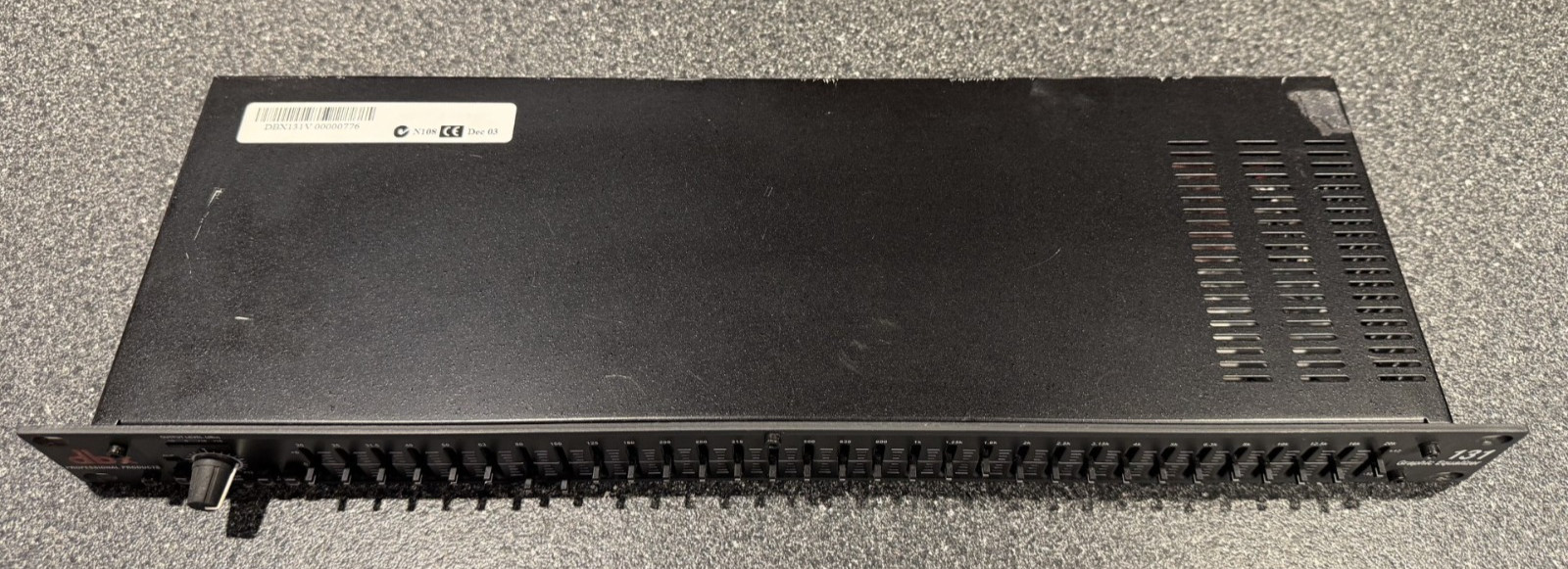 dbx 131 Graphic Equalizer