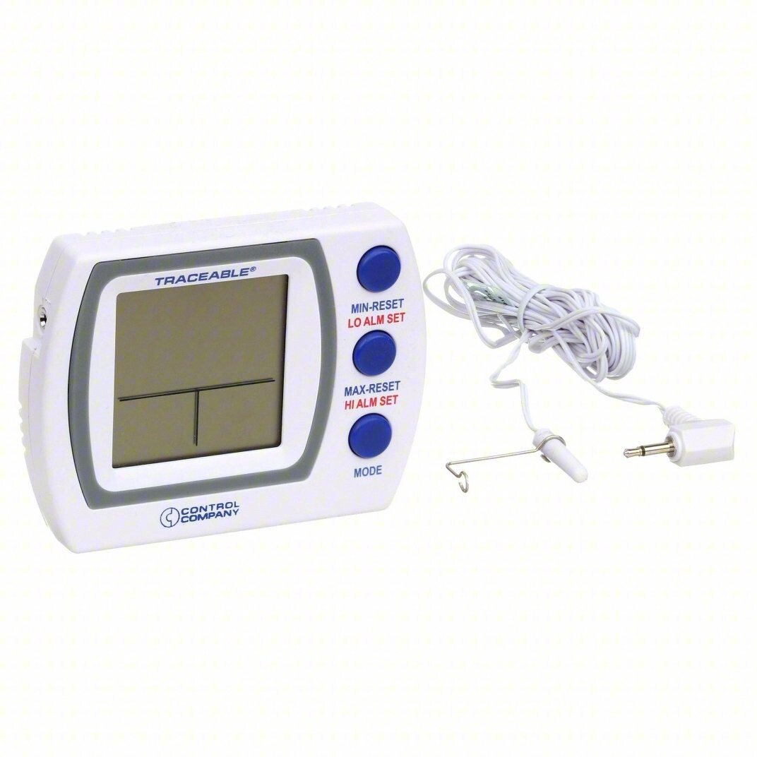 Traceable Digital Environment Thermometer Bottle Probe 4727 Calibration Due 2023