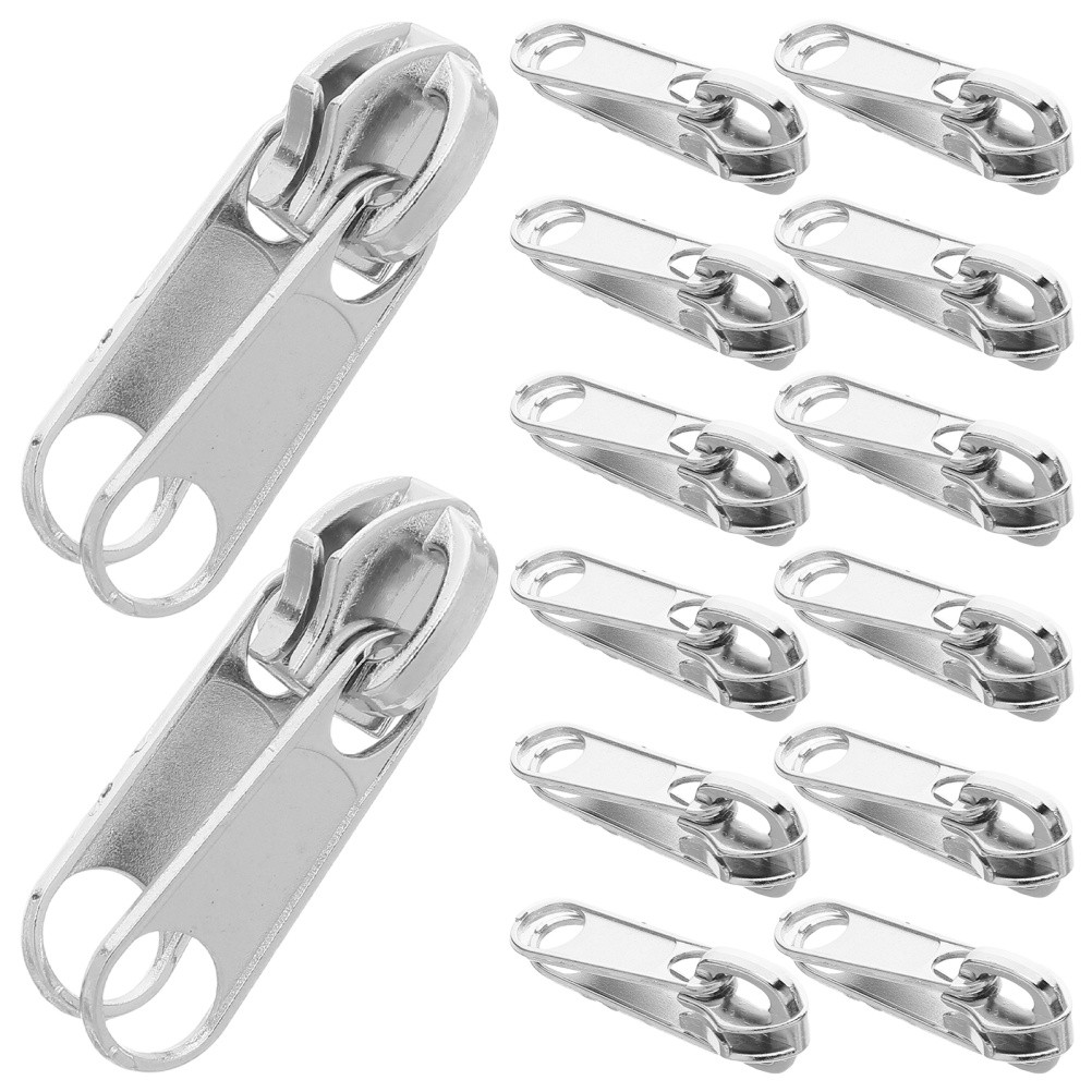 20 Pcs Jacket Zipper Replacement Universal Repair Kit Pull Luggage