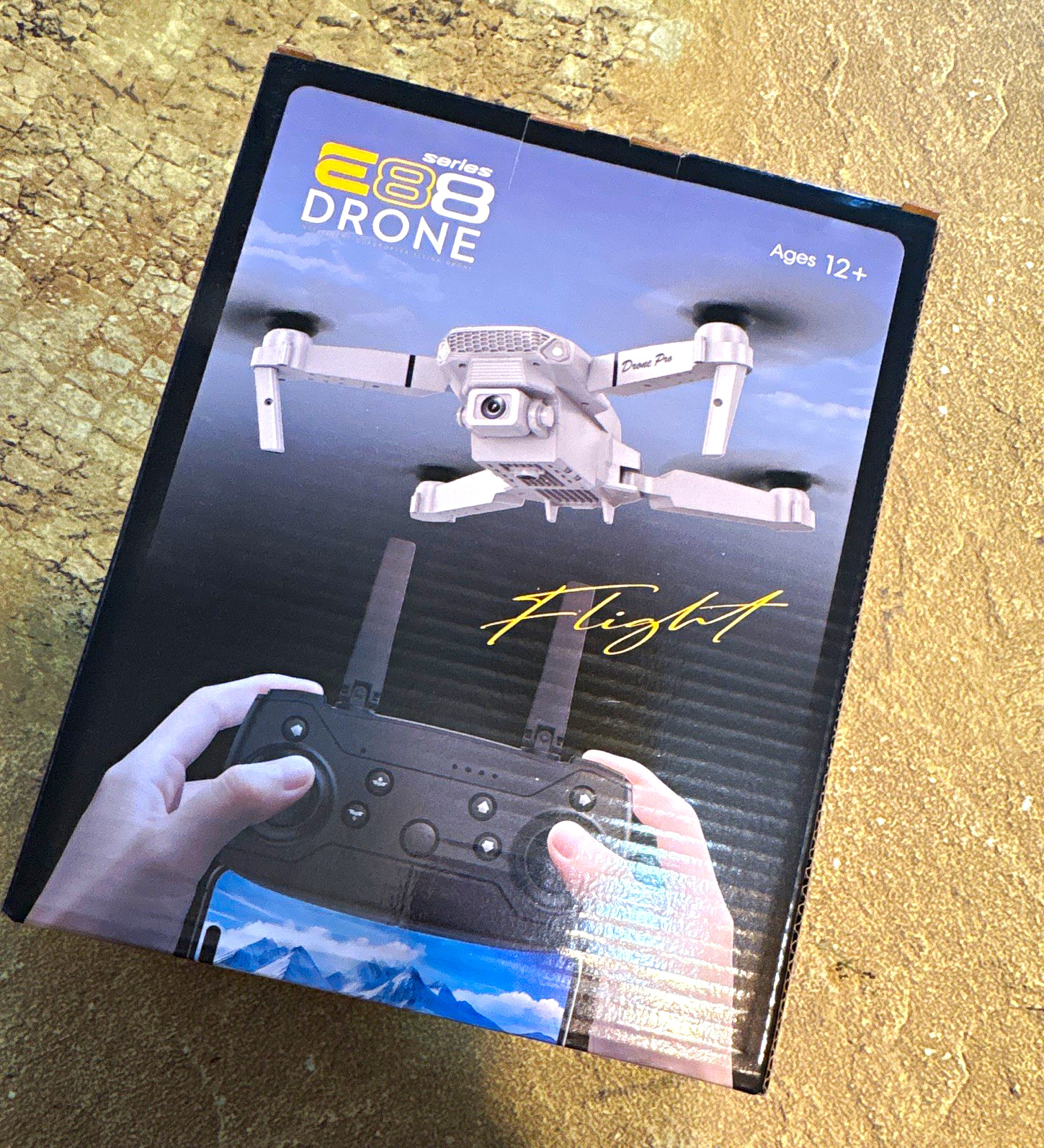 E88 Foldable Quadcopter Drone with Camera FPV App Control - Unused New In Box