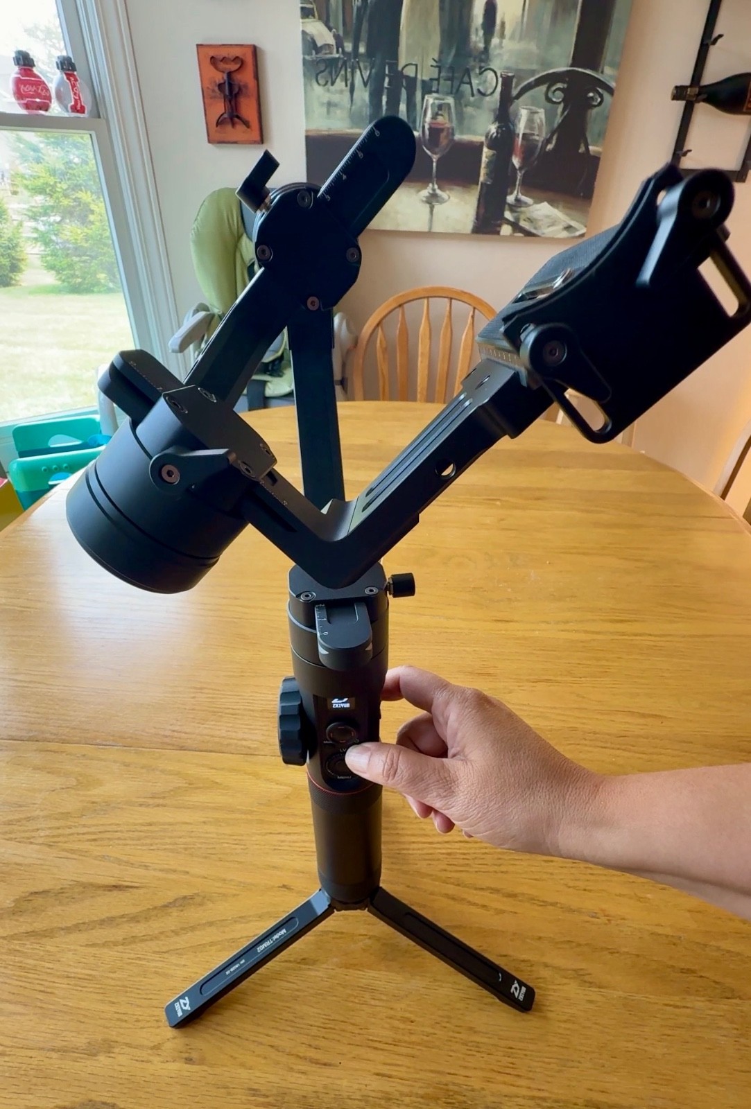 PRO Camera GIMBAL Zhiyun Crane-2 3-Axis Stabilizer & Transmount grip