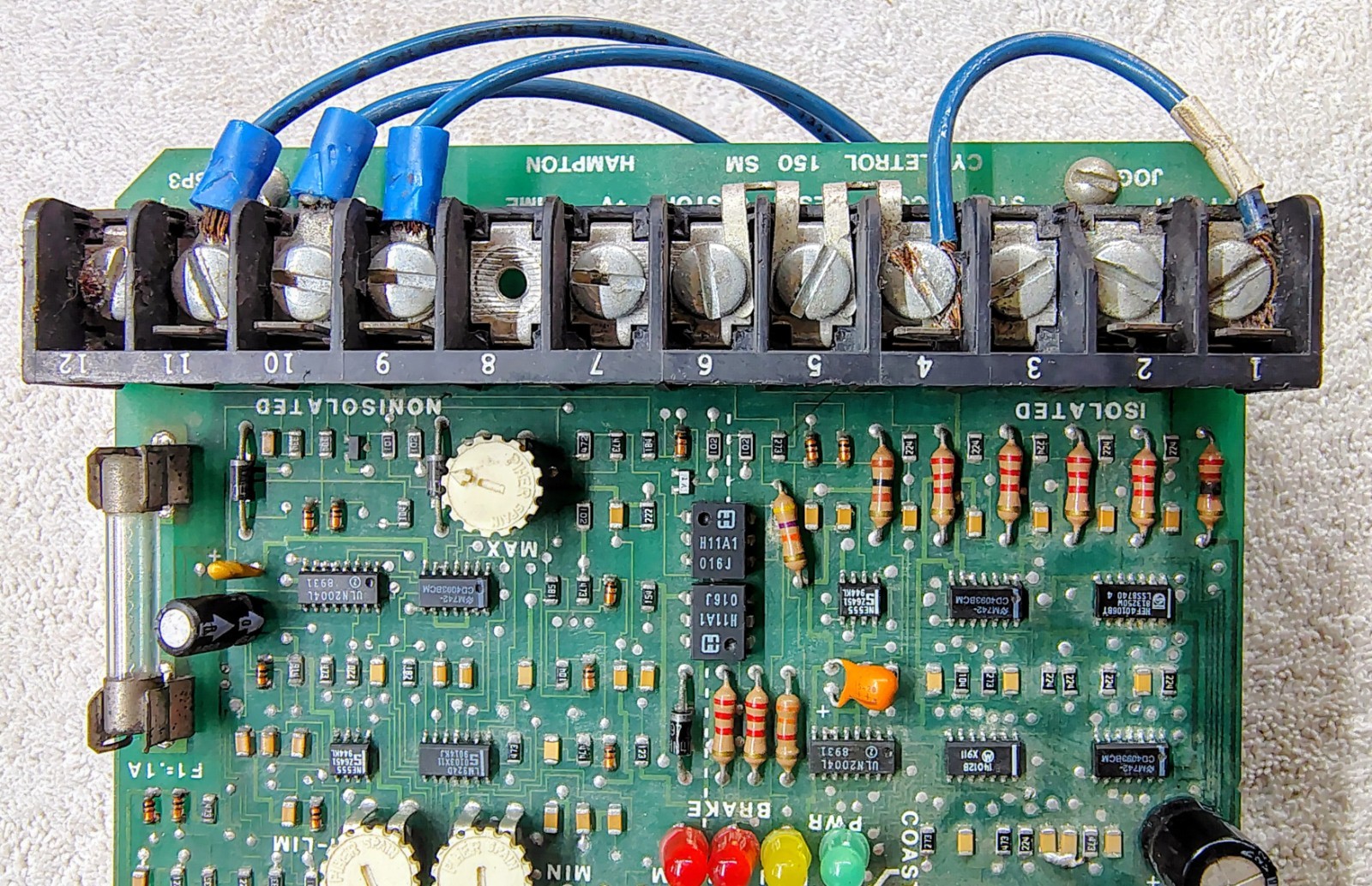 🗽DANFLOSS 150303 CYCLETRON/SURFACE MOUNT DC SPEED CONTROLLER