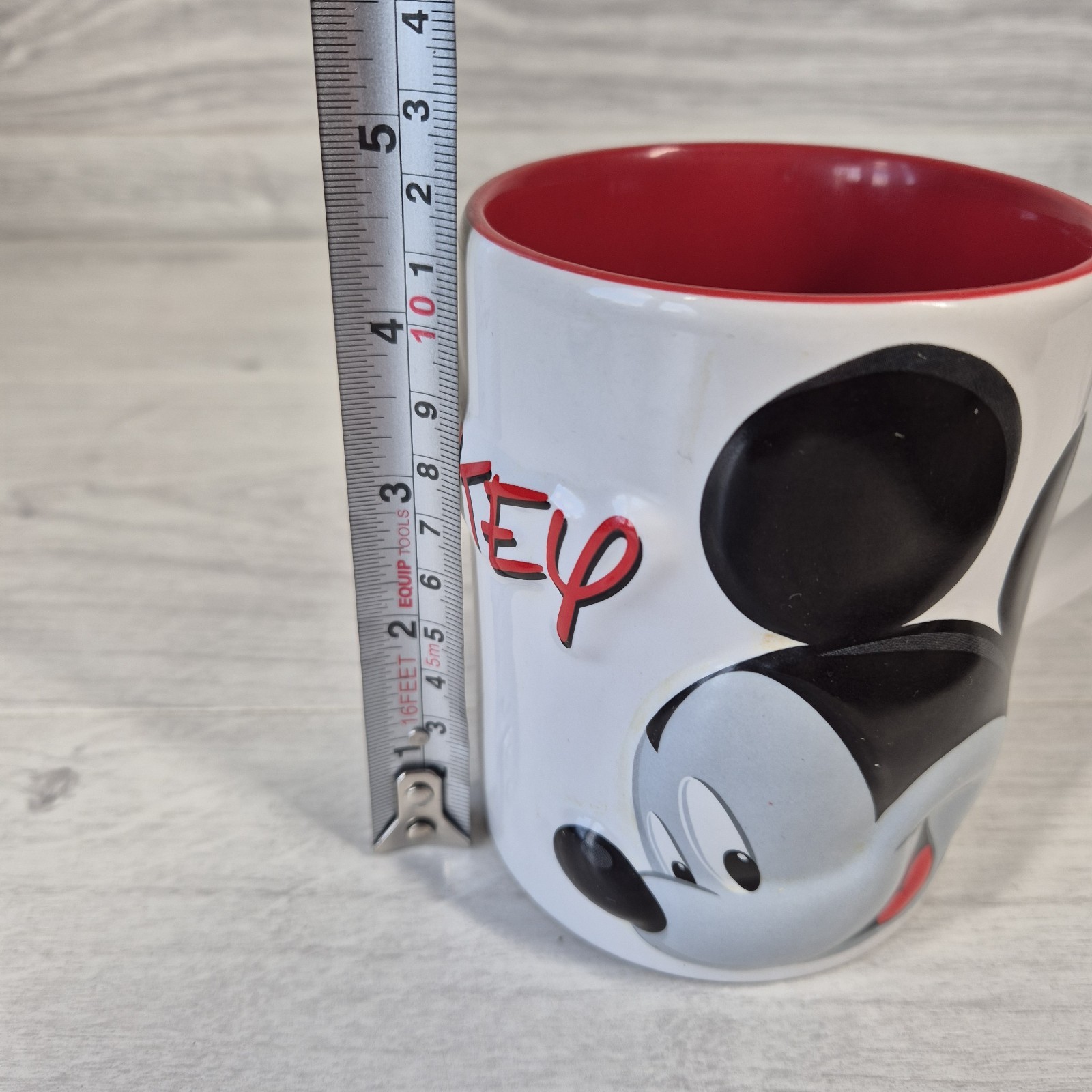 Disney Store Exclusive 3D Mickey Mouse Large Mug