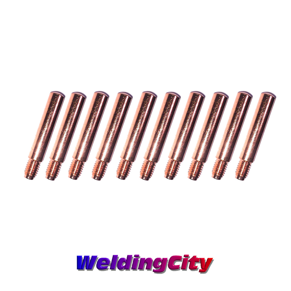 WeldingCity® 10-pk MIG Welding Gun Tapered Contact Tip 15H-52 for Lincoln Tweco