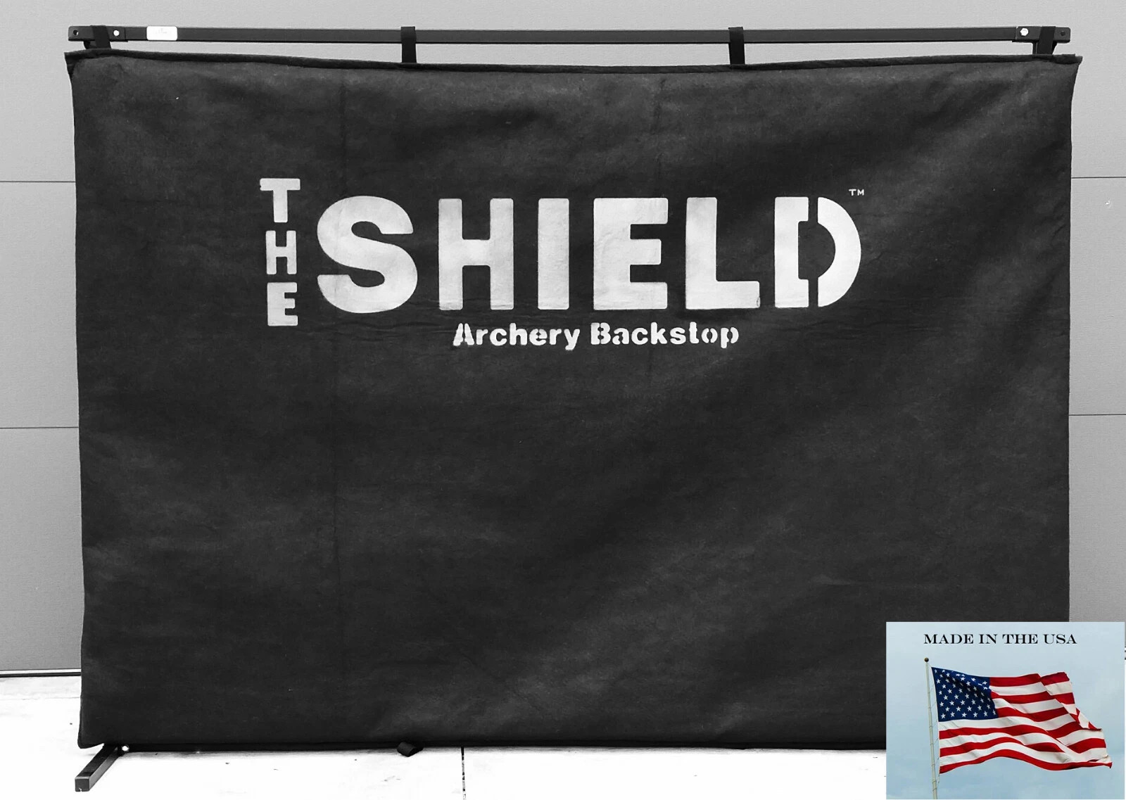 The Shield 6' x 8' Foot Archery Backstop For Bow & Target Shooting made in USA
