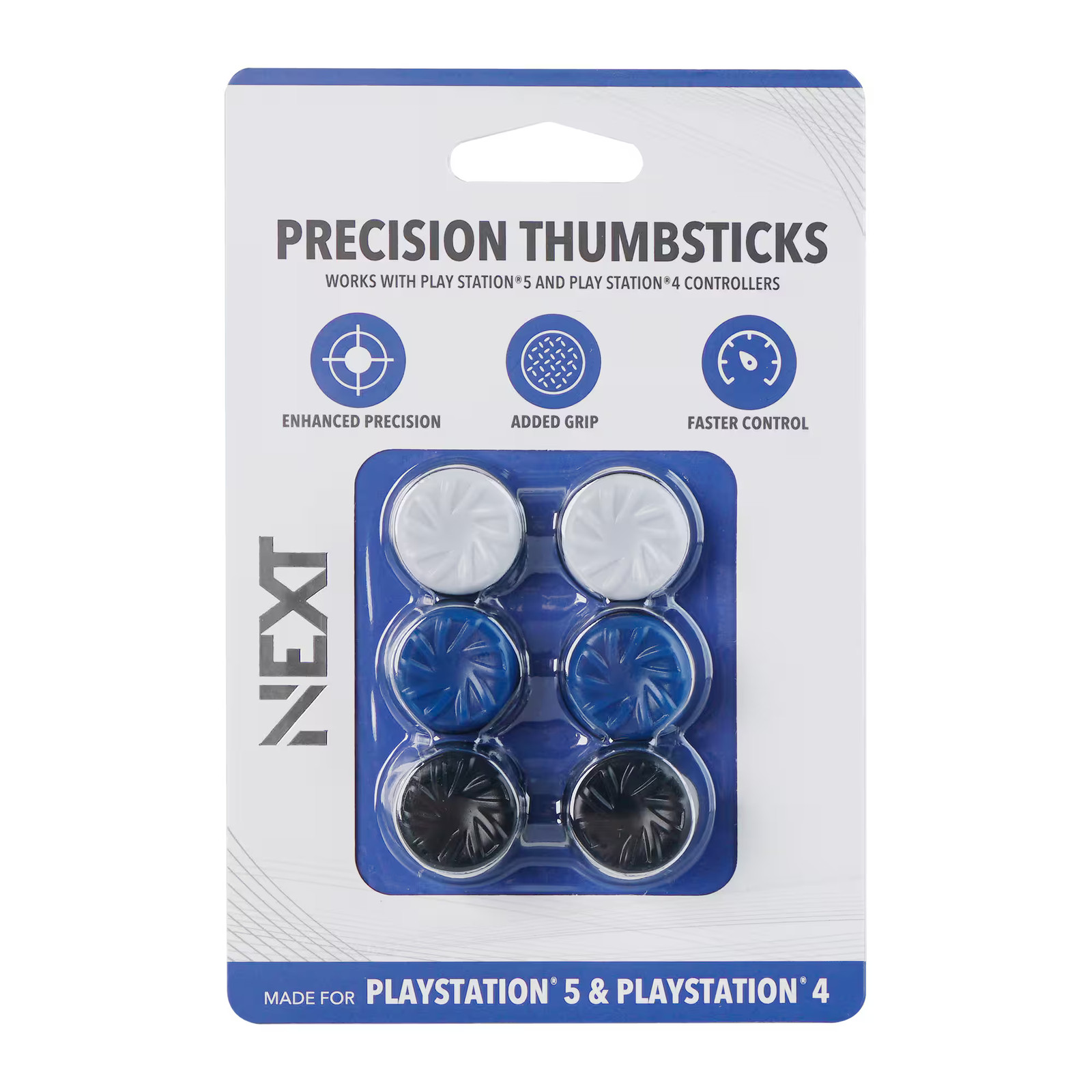 NEXT - Precision Thumbstick Multi-Pack for PlayStation 5 and PlayStation 4 Co...