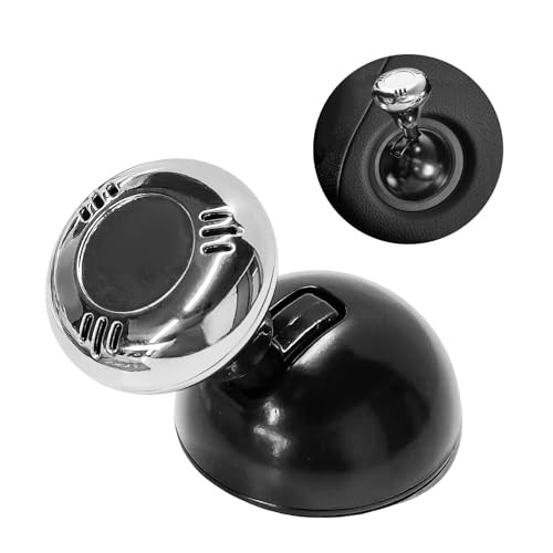 Metal Joystick Car Push Start Button Cover, Universal One-Touch Start Silver