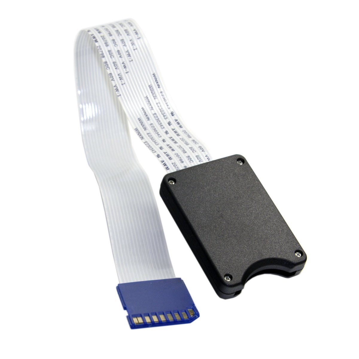 Standard SD SDHC Male to SD Female Extension Memory Card Kit Soft Flat FPC Cable