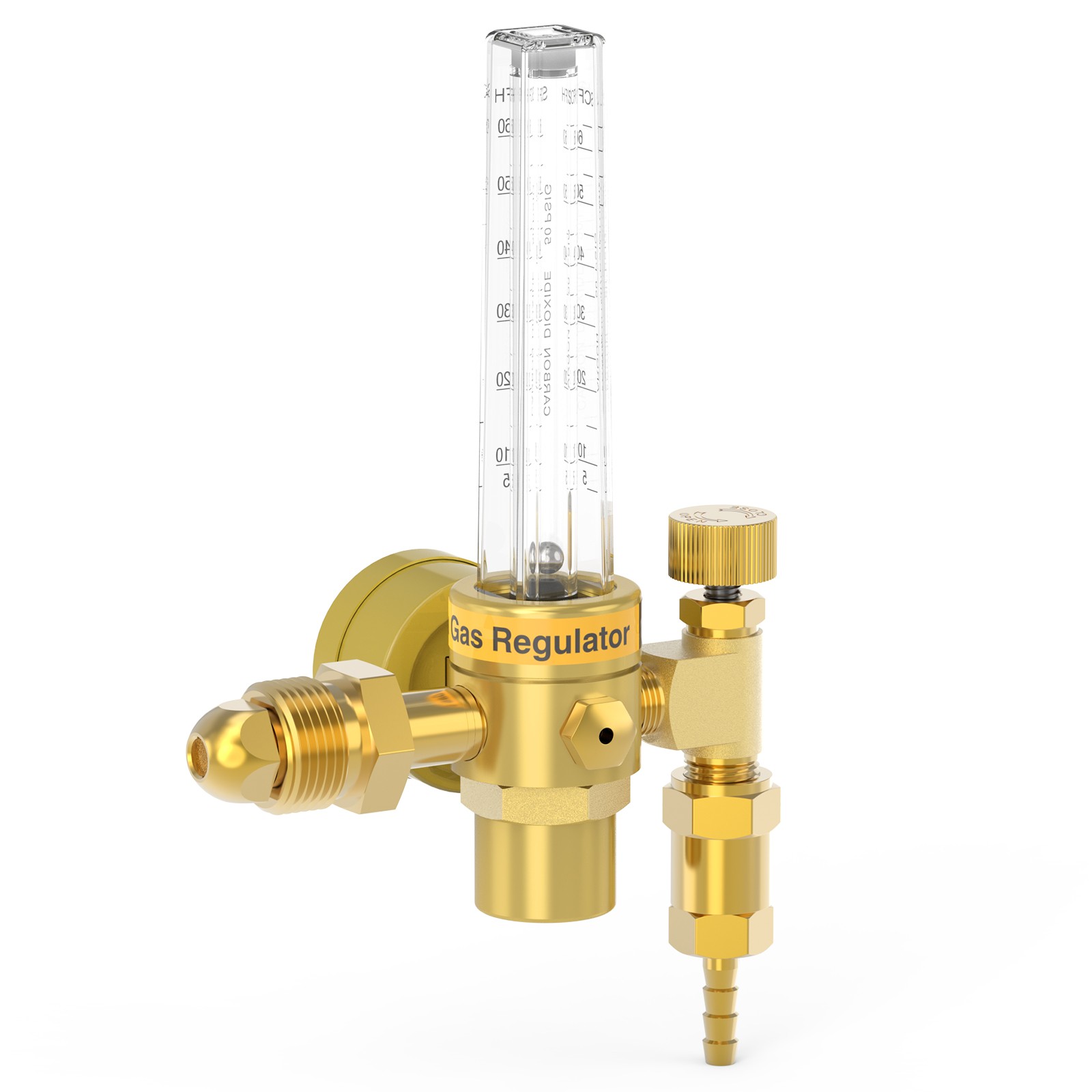 CO2 Argon Flow Meter Gas Regulator Gauge for MIG TIG Welding Equipment