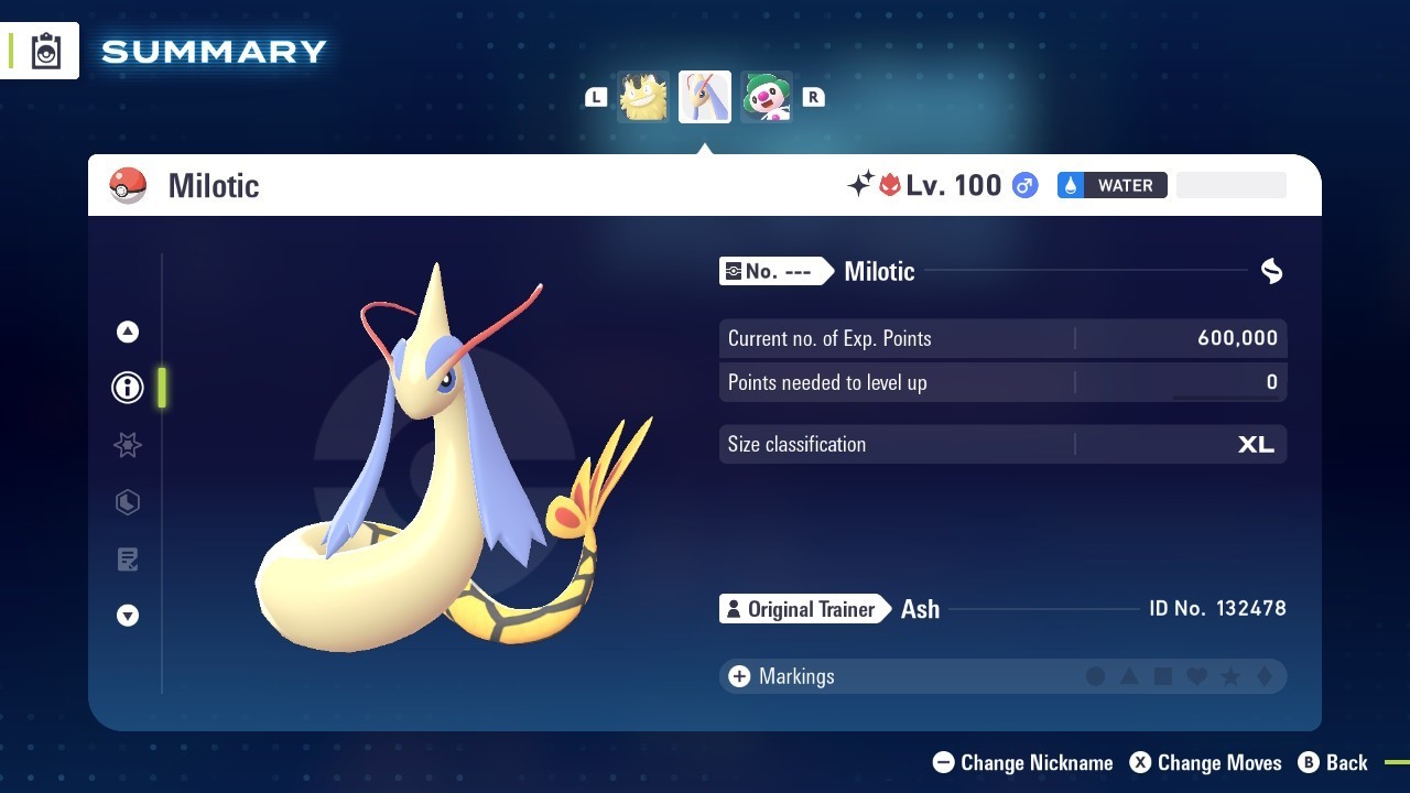 Pokemon Legends ZA ✨ 6IV Shiny Alpha Milotic✨Fast 🚀Masterball Held