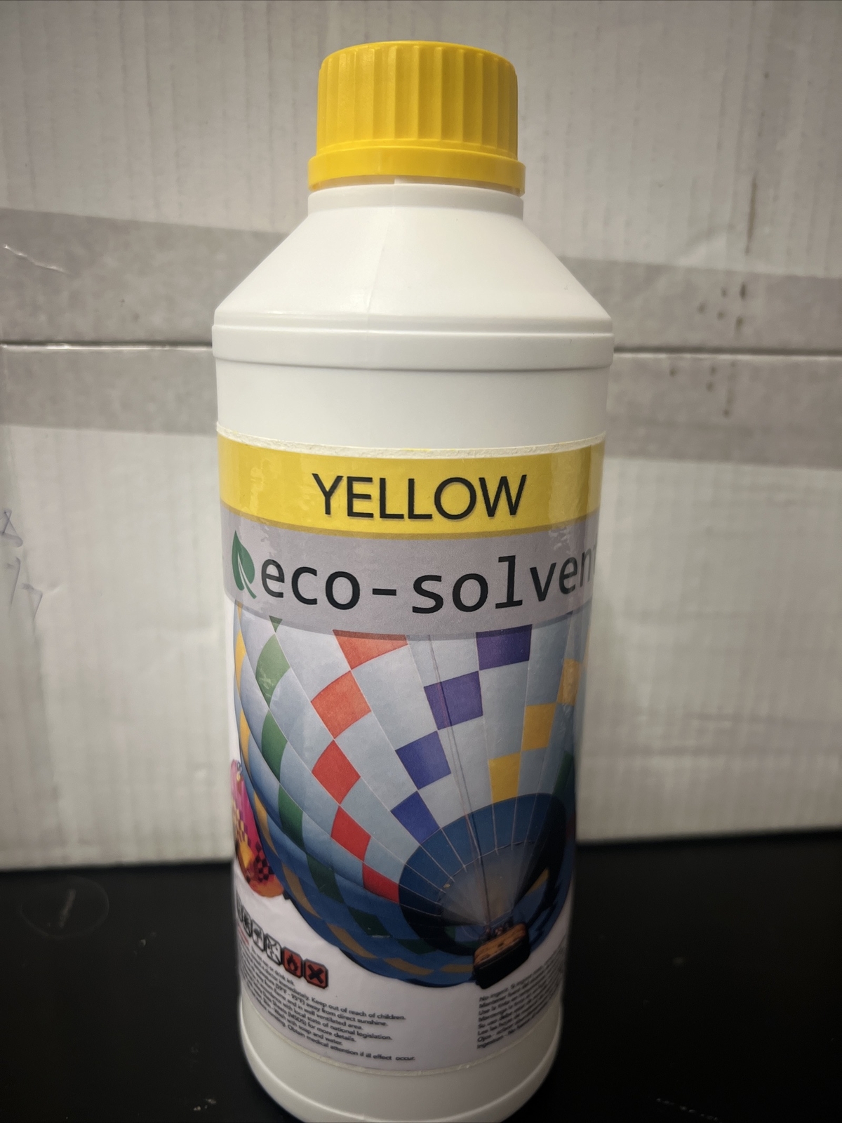 1L YELLOW Eco-Solvent Ink for Roland, Mutoh, Mimaki, & more; See Description