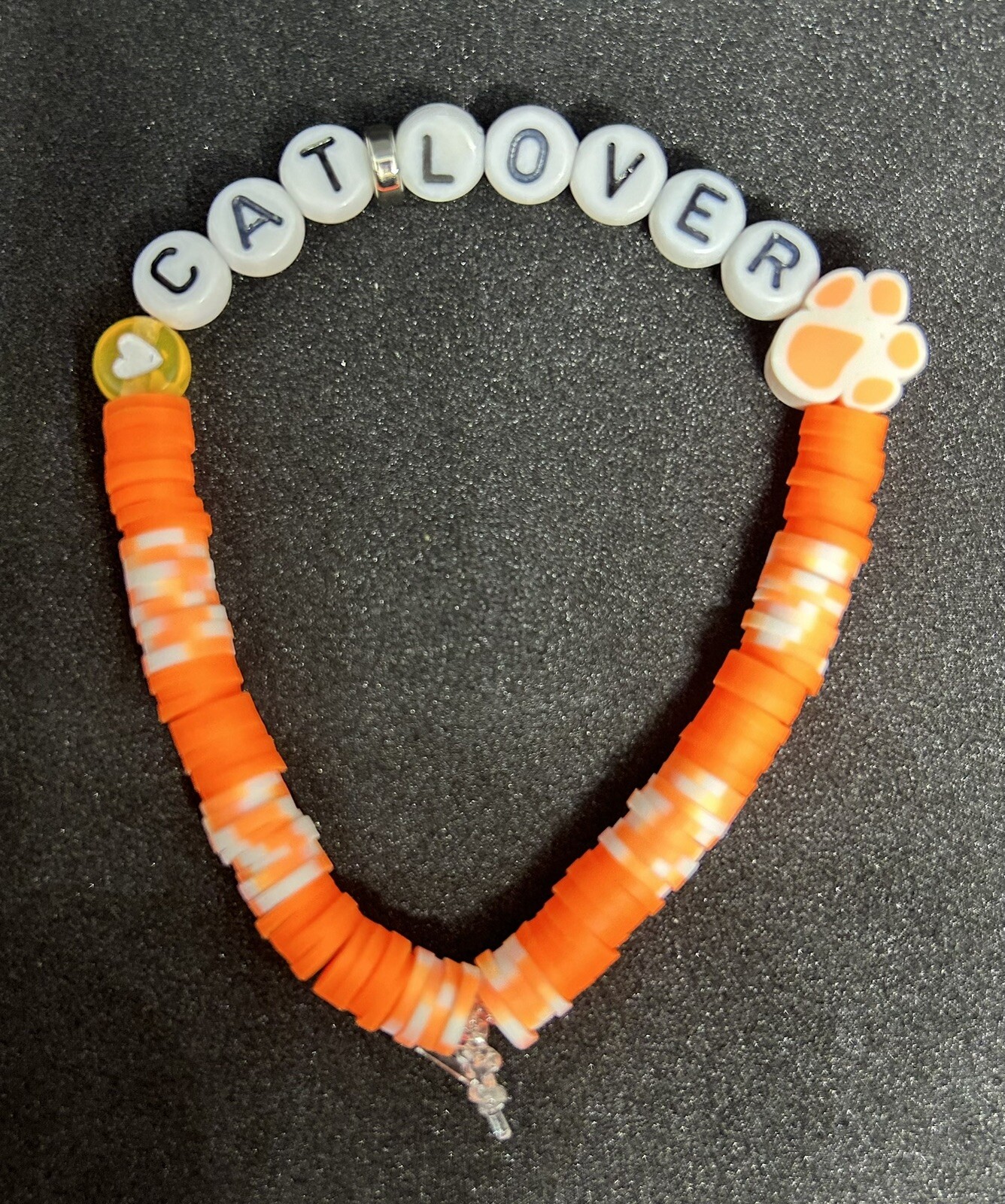 Cat Lover Heishi Bracelet