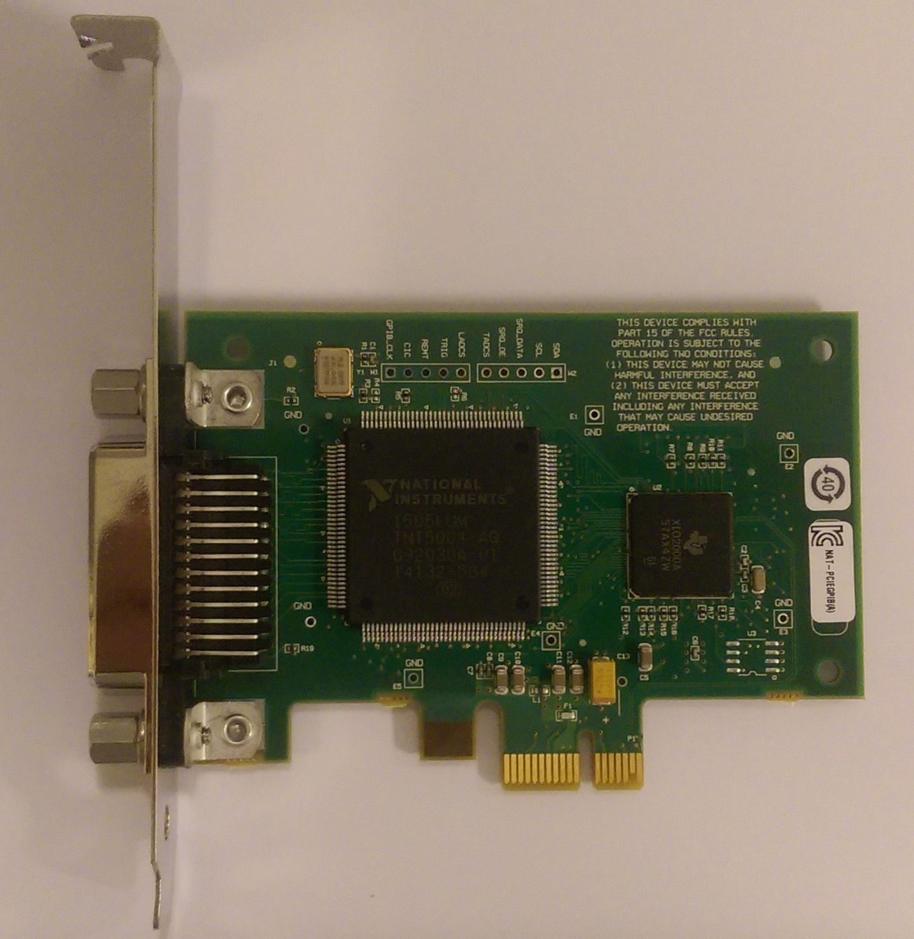 National Instruments NI PCIe-GPIB Controller