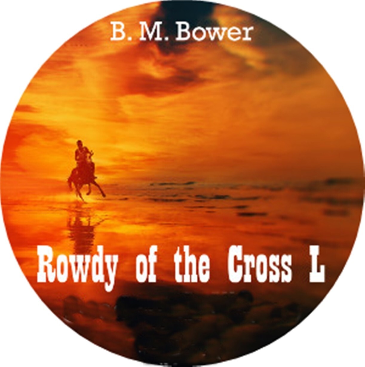 B. M. Bower Westerns / LOT OF 7 / MP3 (Check Player) CD Audiobooks