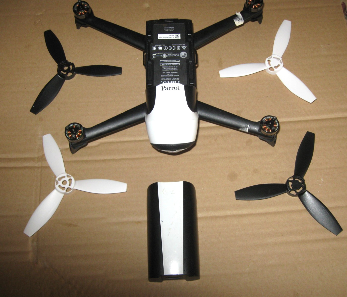 Parrot Bebop 2 Drone 14MP Full HD Camera Unit w/Battery