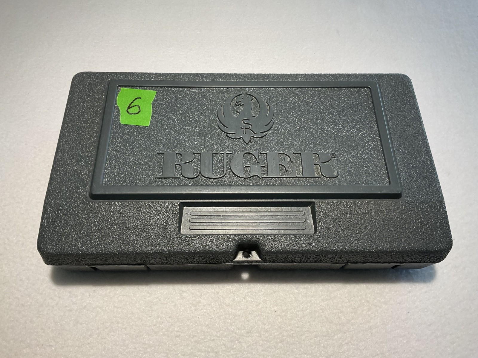 Ruger Hard Plastic Pistol Case 5 Inch Barrel 12 x 7 x 2.25 # 6