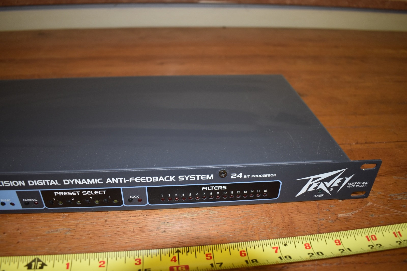 PEAVEY FEEDBACK FERRET 24 BIT DYNAMIC ANTI-FEEDBACK SYSTEM USED