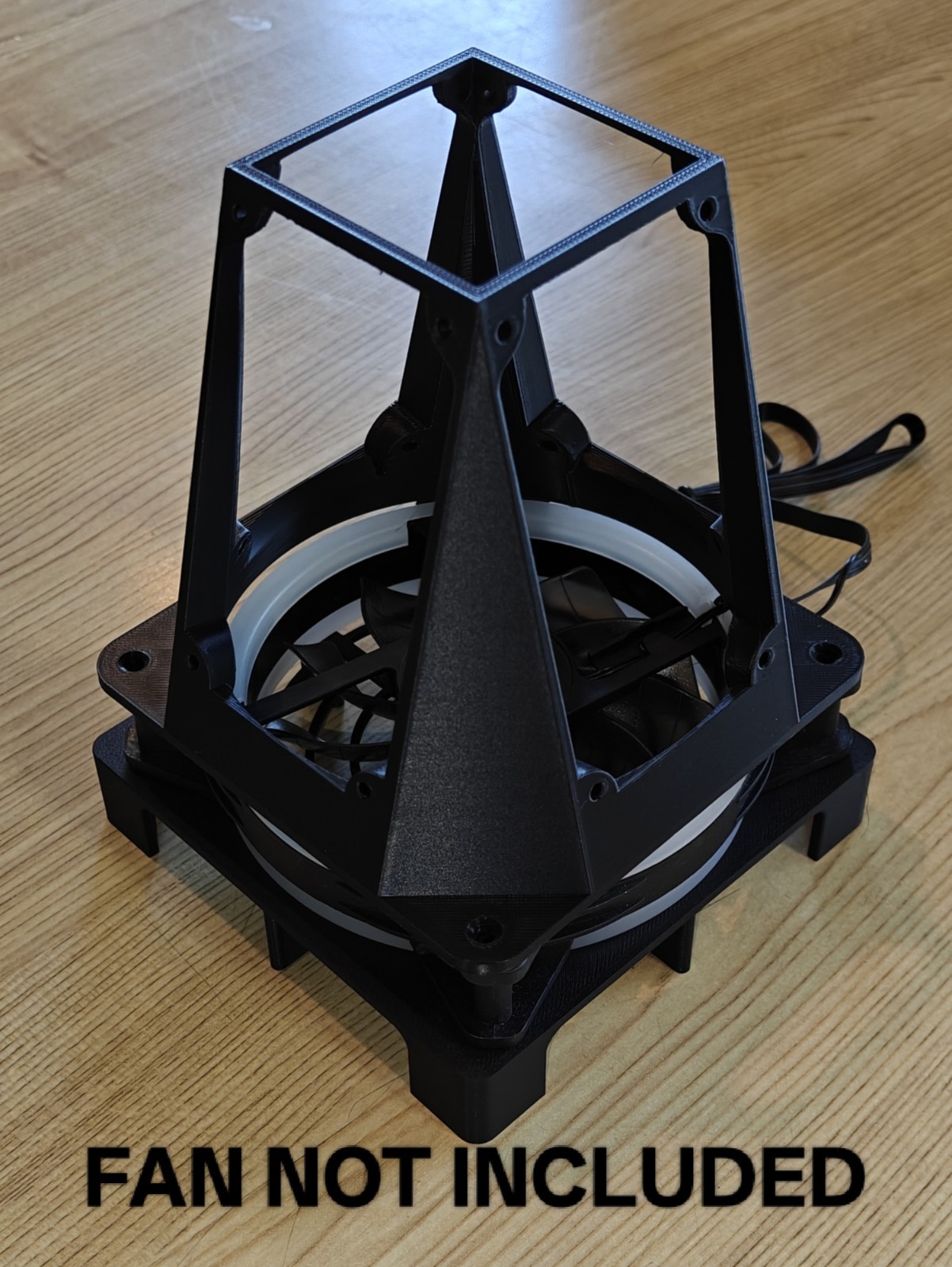 Bitaxe Gamma 601/602 cooling tower for 4 bitaxe with 120mm fan mount