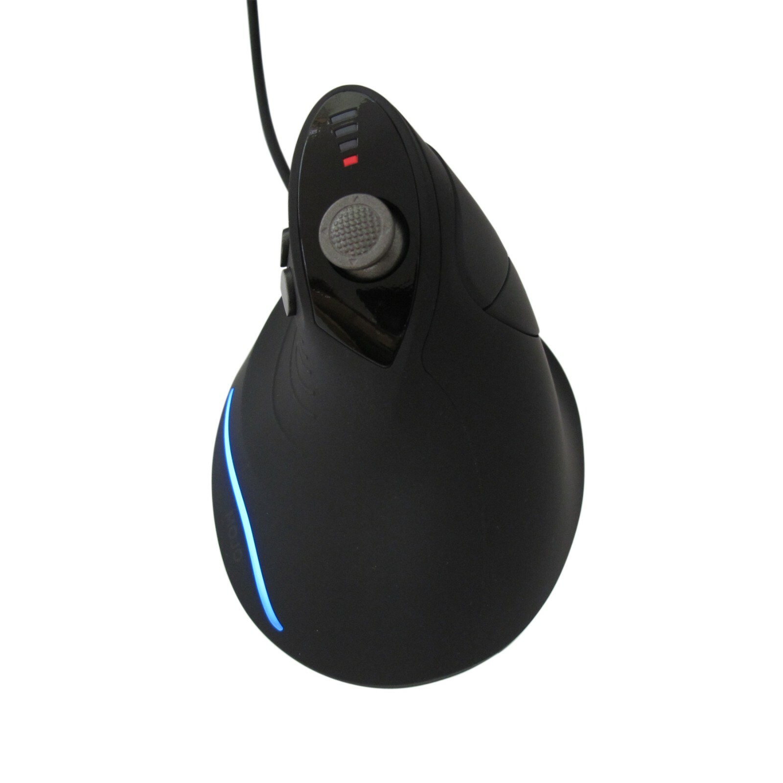 MOJO Silent Vertical Gaming Mouse - Ergonomic Mouse w/ 4 Directional Joystick