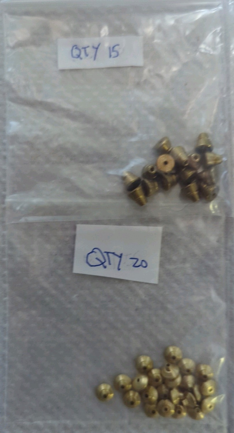 104 PCS Spinner Lure Bodies Inv #2597