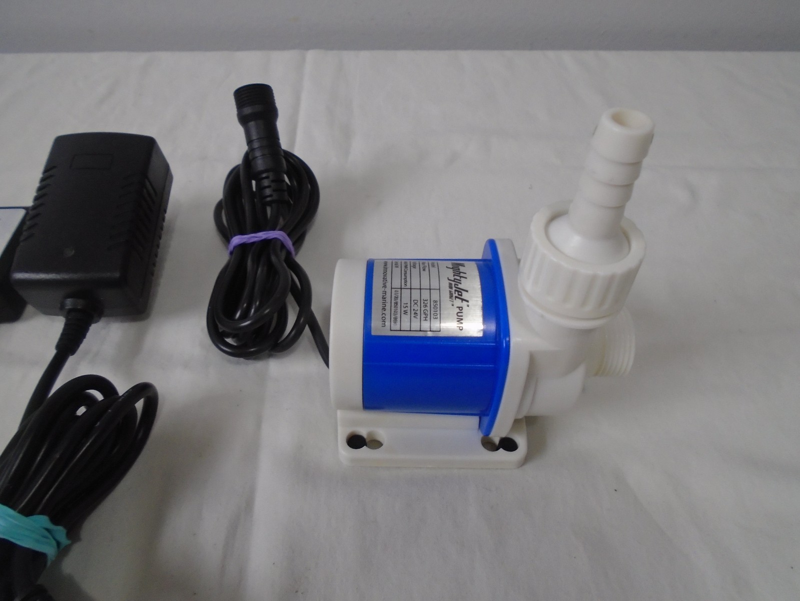 Innovative Marine MightyJet DC Return Pump 326 GPH Model No. 850103