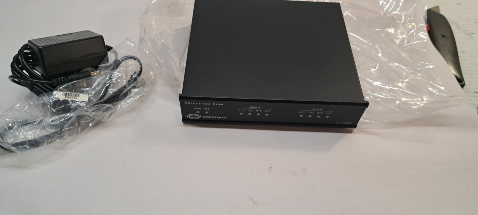 Crestron ST-COM 6500903 KIT WITH AC ADAPTER OPEN BOX NO MANUAL