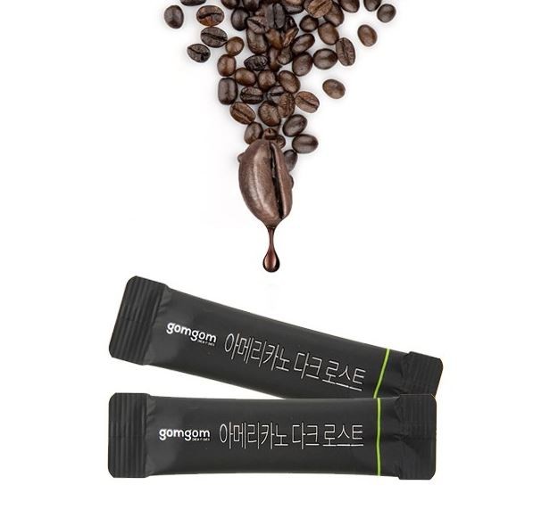 Gomgom Americano Dark Roast 1g X 100ea