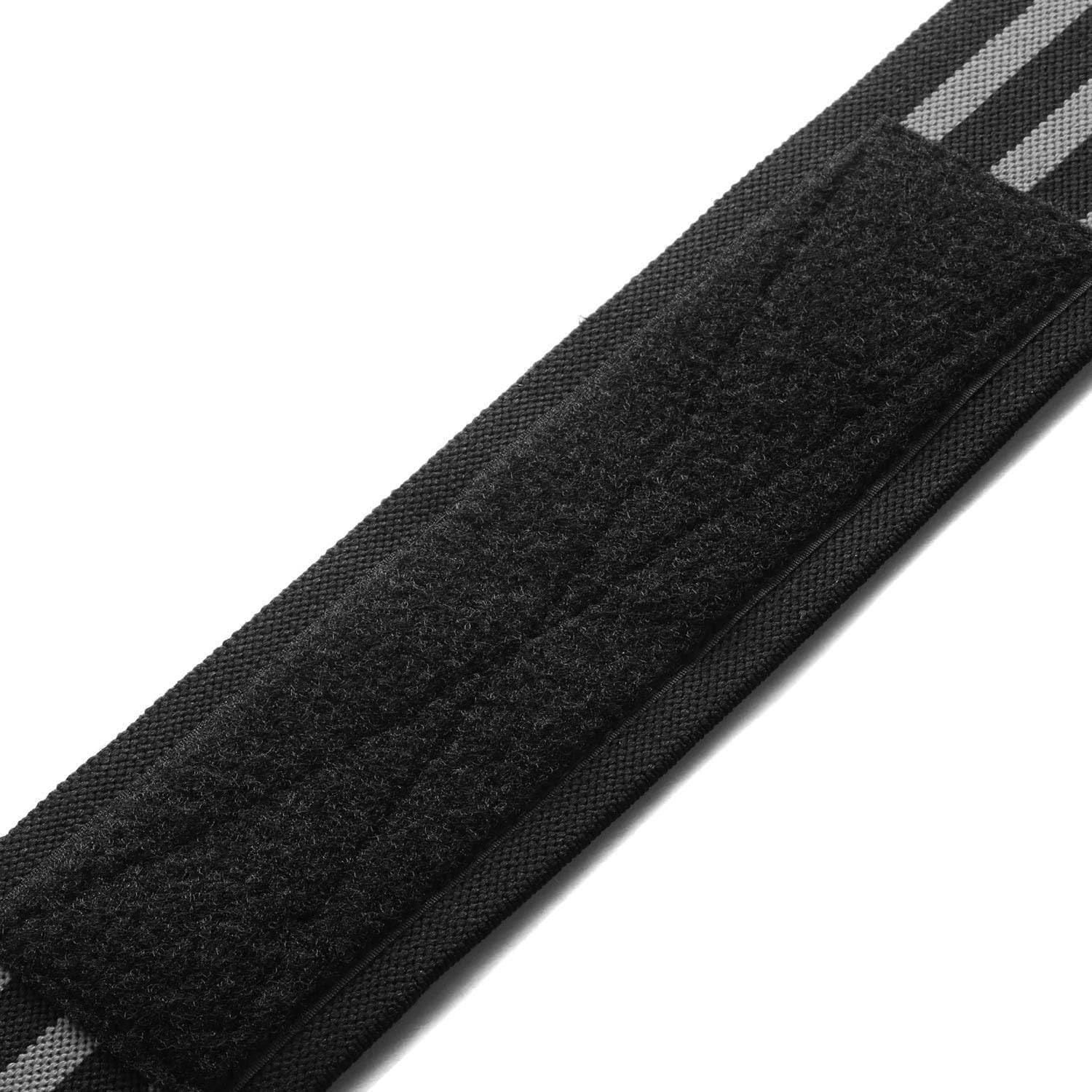 Adjustable 72" Knee Wraps Pair - Compression Support for Weightlifting & Fitness