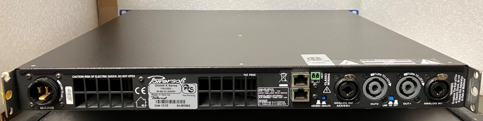 Powersoft K10 DSP 12000W Power Amplifier