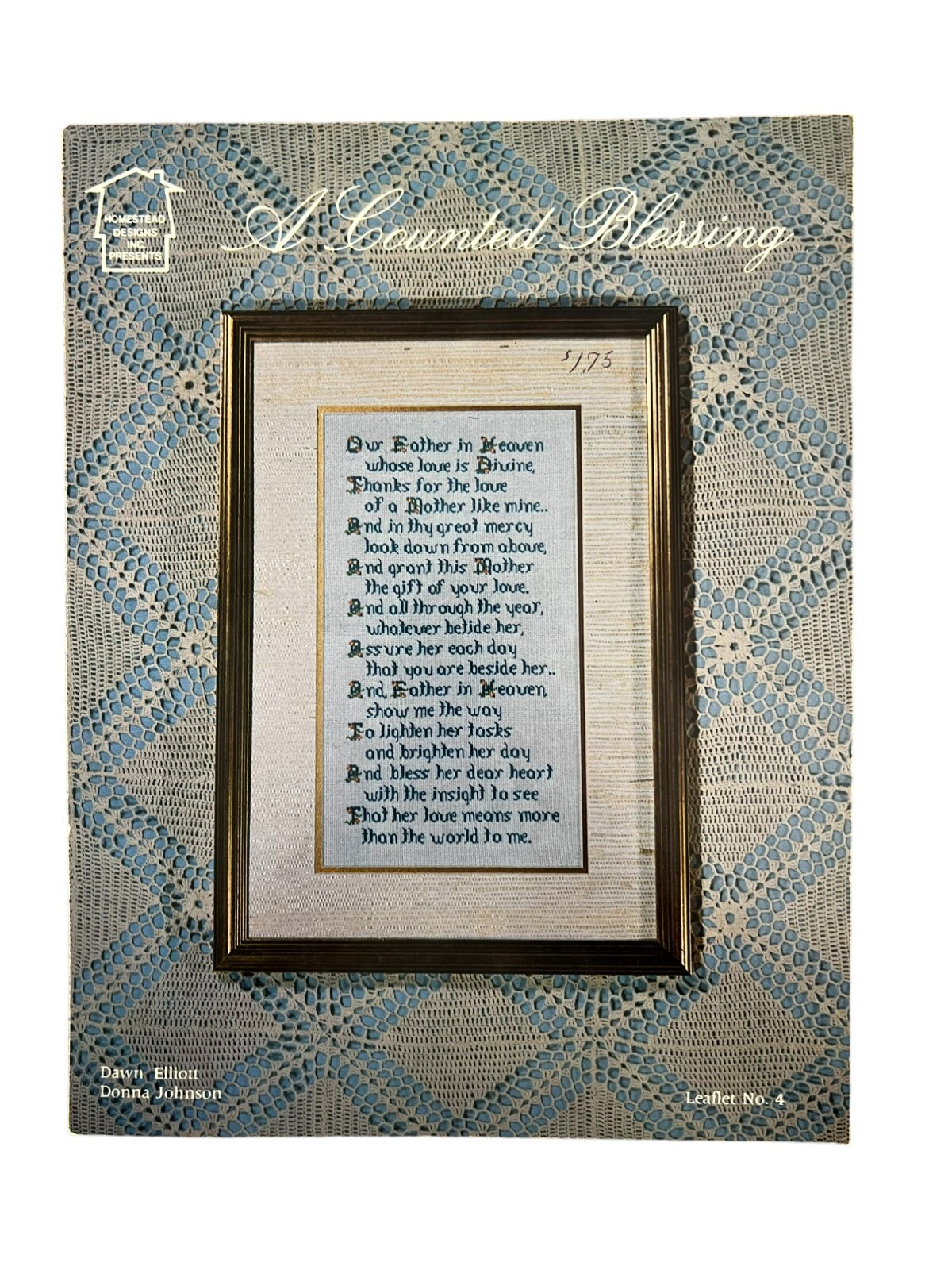 Cross Stitch Leaflets Magazines Variety Alphabetical A - C - Select at Drop Down