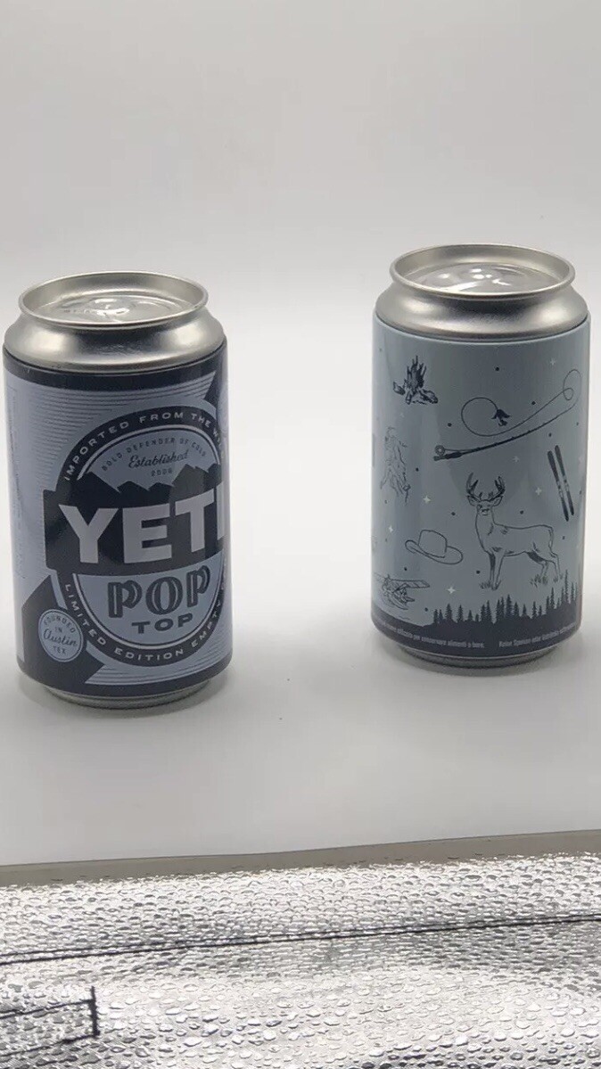 Yeti Stash Can 12oz Set Of Two EUC Hidden Storage Stash Keys