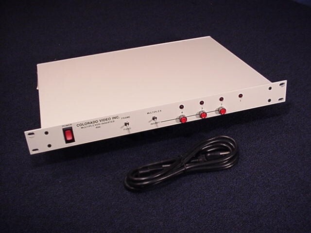 Colorado Video Multiplexer  /  Inserter 496